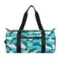 Dolphins In The Ocean Pattern Print Gym Bag