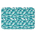 Dolphins In The Ocean Pattern Print Indoor Door Mat