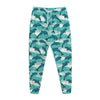 Dolphins In The Ocean Pattern Print Jogger Pants