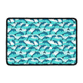 Dolphins In The Ocean Pattern Print Kitchen Mat
