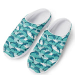 Dolphins In The Ocean Pattern Print Mesh Casual Shoes