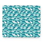 Dolphins In The Ocean Pattern Print Mouse Pad