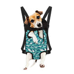Dolphins In The Ocean Pattern Print Pet Carrier Backpack