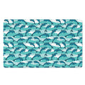 Dolphins In The Ocean Pattern Print Polyester Doormat