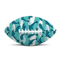 Dolphins In The Ocean Pattern Print Rugby Ball