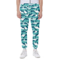 Dolphins In The Ocean Pattern Print Joggers