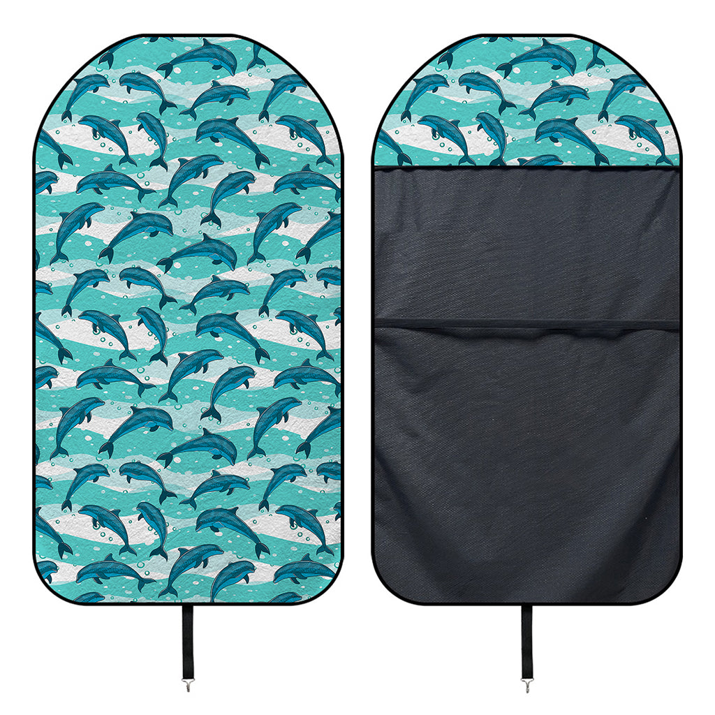 Dolphins In The Ocean Pattern Print Waterproof Car Seat Cover