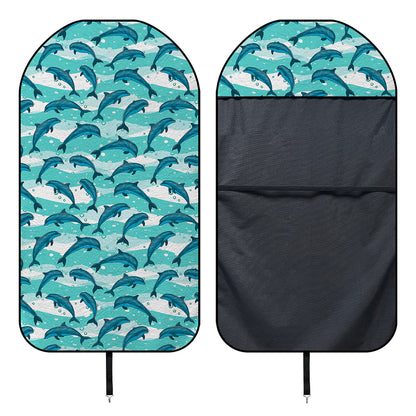 Dolphins In The Ocean Pattern Print Waterproof Car Seat Cover
