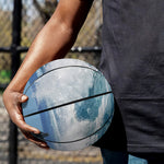 Dolphins Jumping Over Waves Print Basketball
