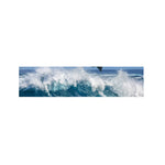 Dolphins Jumping Over Waves Print Bed Runner