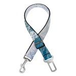 Dolphins Jumping Over Waves Print Dog Seat Belt