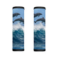 Dolphins Jumping Over Waves Print Handle Covers
