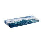 Dolphins Jumping Over Waves Print Piano Keyboard Cover