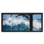 Dolphins Jumping Over Waves Print Trifold Wallet