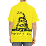 Don't Tread On Me Gadsden Flag Print Aloha Shirt