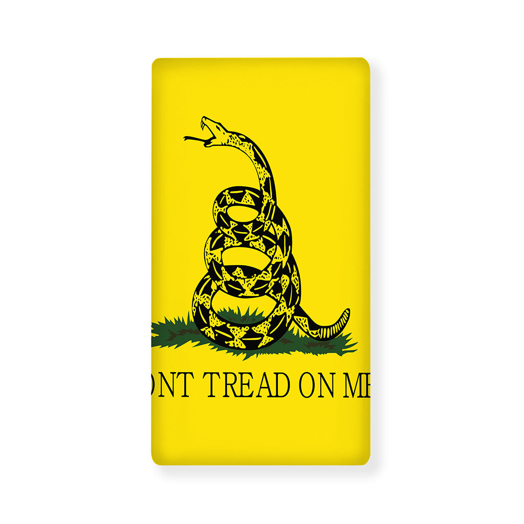 Don't Tread On Me Gadsden Flag Print Baby Crib Sheet