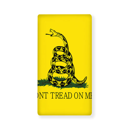 Don't Tread On Me Gadsden Flag Print Baby Crib Sheet
