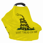 Don't Tread On Me Gadsden Flag Print Baby Seat Cover