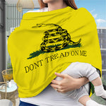 Don't Tread On Me Gadsden Flag Print Baby Seat Cover