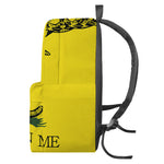 Don't Tread On Me Gadsden Flag Print Backpack