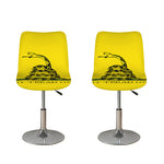 Don't Tread On Me Gadsden Flag Print Bar Stool Covers