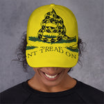 Don't Tread On Me Gadsden Flag Print Baseball Cap