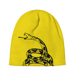Don't Tread On Me Gadsden Flag Print Beanie