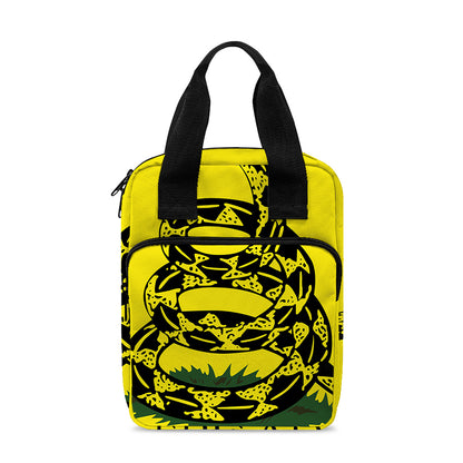 Don't Tread On Me Gadsden Flag Print Bible Tote Bag