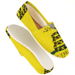 Don't Tread On Me Gadsden Flag Print Casual Shoes