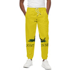 Don't Tread On Me Gadsden Flag Print Cotton Pants