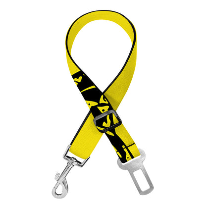 Don't Tread On Me Gadsden Flag Print Dog Seat Belt