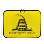 Don't Tread On Me Gadsden Flag Print Laptop Sleeve