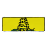 Don't Tread On Me Gadsden Flag Print Long Kitchen Mat