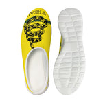 Don't Tread On Me Gadsden Flag Print Mesh Casual Shoes