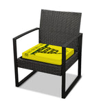 Don't Tread On Me Gadsden Flag Print Outdoor Seat Cushion Cover