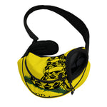 Don't Tread On Me Gadsden Flag Print Pet Sling Carrier