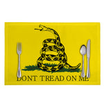 Don't Tread On Me Gadsden Flag Print Placemat