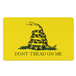 Don't Tread On Me Gadsden Flag Print Polyester Doormat