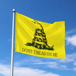 Don't Tread On Me Gadsden Flag Print Polyester Flag