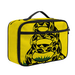 Don't Tread On Me Gadsden Flag Print Portable Lunch Bag