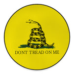 Don't Tread On Me Gadsden Flag Print Round Floor Mat