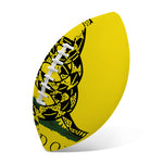 Don't Tread On Me Gadsden Flag Print Rugby Ball
