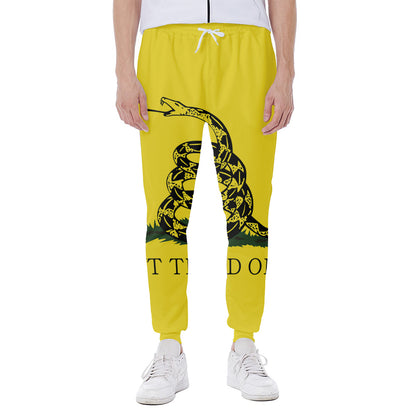 Don't Tread On Me Gadsden Flag Print Scuba Joggers