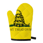Don't Tread On Me Gadsden Flag Print Single Oven Mitt