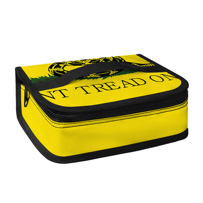 Don't Tread On Me Gadsden Flag Print Small Lunch Bag