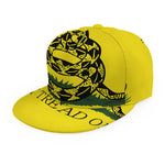 Don't Tread On Me Gadsden Flag Print Snapback Cap