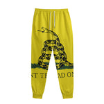 Don't Tread On Me Gadsden Flag Print Sweatpants