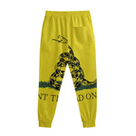 Don't Tread On Me Gadsden Flag Print Sweatpants