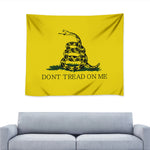 Don't Tread On Me Gadsden Flag Print Tapestry