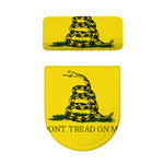 Don't Tread On Me Gadsden Flag Print Toilet Lid And Tank Cover Set